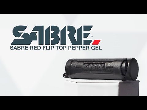 SABRE Flip Top Pepper Gel - Gel Formula, Flip Top Safety, Finger Grip, and More