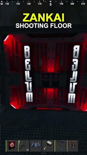 ZANKAI - Solo/Duo/Trio Bunker Base Shooting Floor - Rust Base Design