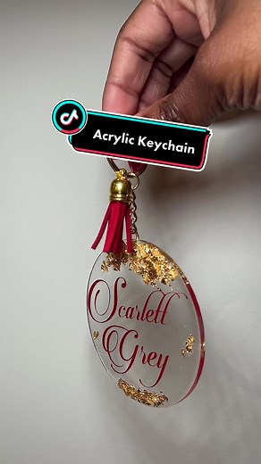DIY Acrylic Keychain Design Tutorial
