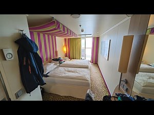 AIDAsol Panorama-Balkonkabine 12210