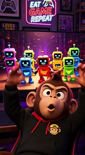 Gamer Monkey Tries AI Voice Chat… And Starts a Robot Revolution 🤖🐒😂