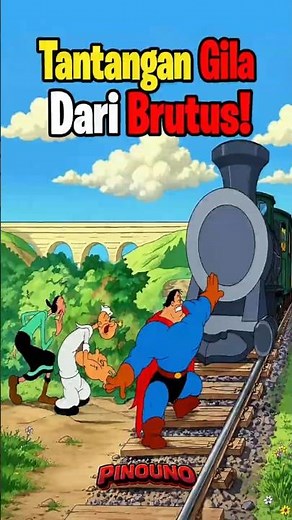 Brutus Challenges Popeye! A Battle of Strength, Who Is the Strongest?