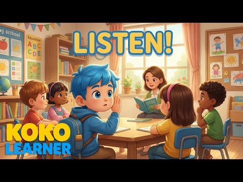 Listening Skills for Kids 👂 | Learn to Listen Carefully | Koko Learner