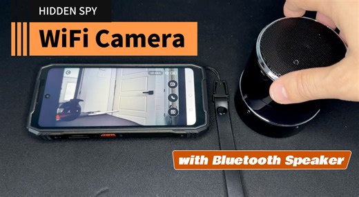 Watch Hidden Spy WiFi Camera in Bluetooth Speaker on Amazon Live