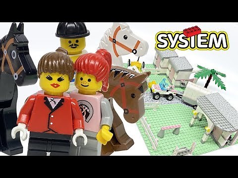 Rare LEGO Town Paradisa Rolling Acres Ranch review! 1992 set 6419!