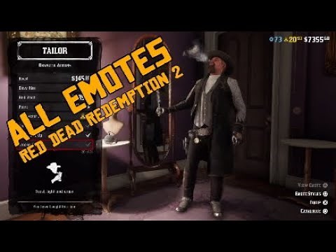 All Emotes:Red Dead Redemption 2 Online