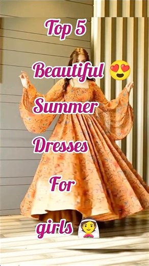 Top 5 beautiful summer dresses for girls you need in 2026❤️✨