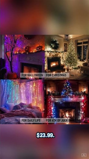 🌟 Smart RGB Lights – Make Your Holidays Shine Brighter