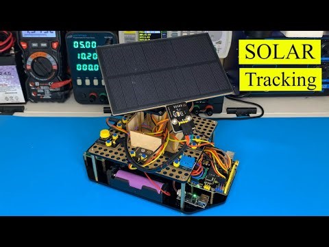 how to make a solar tracking system using arduino , keyestudio