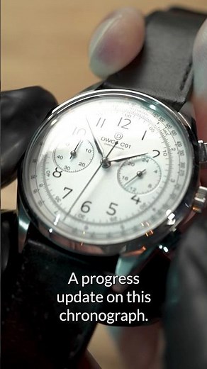 Progress update on our chronograph watchmaking kit - WWT #51