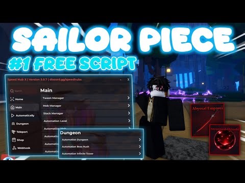 🍀 Sailor Piece SCRIPT | AUTO FARM FULLY, INF TOWER & DUNGEON (PC/MOBILE) 🍀