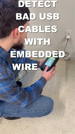 Locating malicious USB cables without touching them