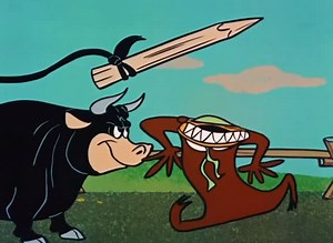 Buddy on Instagram: "From “Big Bad Bully” (1958) Directed by Bill Hanna and Joe Barbera Animated by Mike Lah #hannabarbera #cbs #tv #yogibear #booboobear #bull #williamhanna #josephbarbera #mikelah #1958"