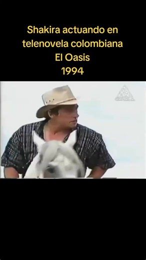 El Oasis fue una telenovela colombiana, emitida en 1994. Protagonizada por la hoy estrella colombiana Shakira. #clasico #nostalgia #epoca #colombia #telenovelas