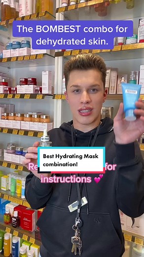 Hydrated Skin Magic: Clarins Blue Orchid Treatment Oil & SOS Hydra Face Mask