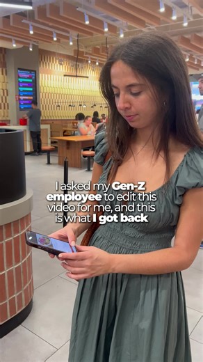 I asked my Gen-Z employee to edit this video for me, and this is what I got back 🫠 Follow for more corporate lunch scenes in NYC! #lunchtime #corporatelunch #officelunch
