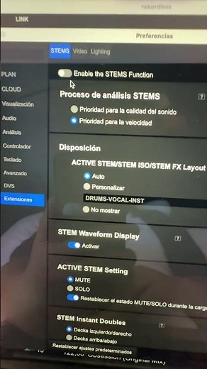💂🏼‍♀️ Como Activar los Stems en Rekordbox 7