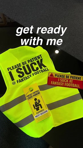 Get Ready with Me: Fantasy Football Loser Edition