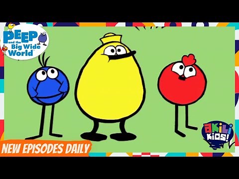 Peep And The Big Wide World | Different Coloured Peeps | Akili Kids!
