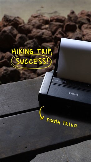 Say hello to your mobile printing sidekick 😎 Built for ultimate portability and performance, the wireless PIXMA TR160 makes it easy to print wherever the day takes you – even off the beaten path. Whether you’re outdoors or working remotely, enjoy seamless mobile printing straight from your smartphone, no power outlet needed. Here's to hassle-free printing, anytime, anywhere ✨ 🛒 Shop the PIXMA TR160 now: Canon authorised dealers: http://bit.ly/CanonSG-Dealers Canon SG eShop: https://bit.ly/Hiki