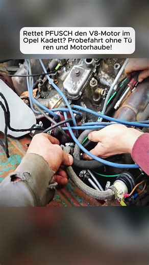 Opel Kadett V8 Engine Swap Project