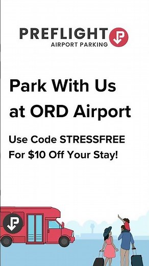 PreFlight Airport Parking ORD Shuttle