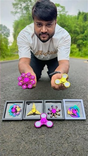 New 7 Metallic Fidget Spinner With Steel Balls Unboxing🔥