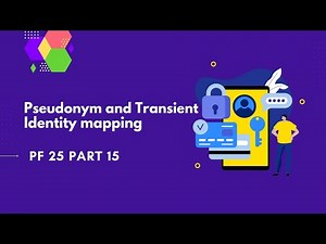 Pseudonym and Transient Identity mapping | PingFederate Complete course | PF 25 part15