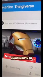 580K views · 8.3K reactions | Turning fiction into reality: my Iron Man helmet build! #cosplay #geekculture #techcreators | Frankly Built | Facebook