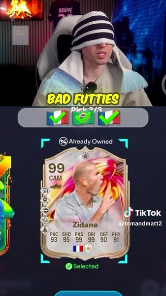 Blindfolded 99 overall Futties player pick in FC 26?! #EAFC #FIFA #EAFC26 #FC26