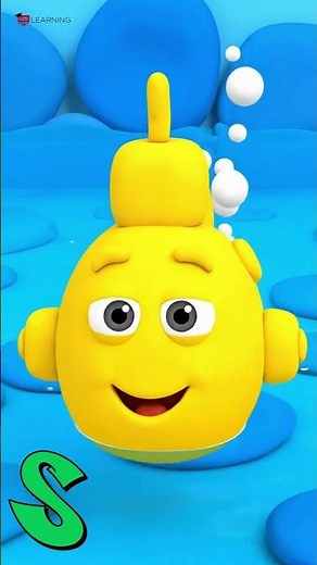 Q to Z Alphabet Vehicles for Kids 🚜🚀 | Learn Letters with Fun Water Vehicles #abcd #kids