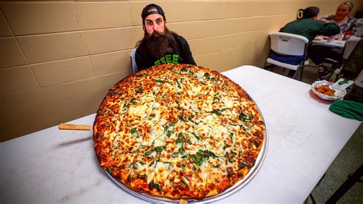 This $90 pizza challenge has only been beaten once | BeardMeatsFood