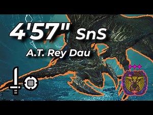 Arch-Tempered Rey Dau 4'57" Sword and Shield【4K, Ultrawide】- MH Wilds