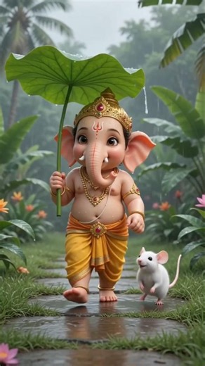 🙏 Ganpati Bappa Morya! Mangal Murti Morya! ❤️#ganpati #ganesh #ytshorts