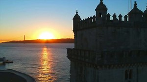 Belém Tower, Lisbon: Drone tour of Tagus River's sentinel