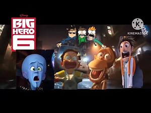 Big Hero 6 Car Chase Crossover
