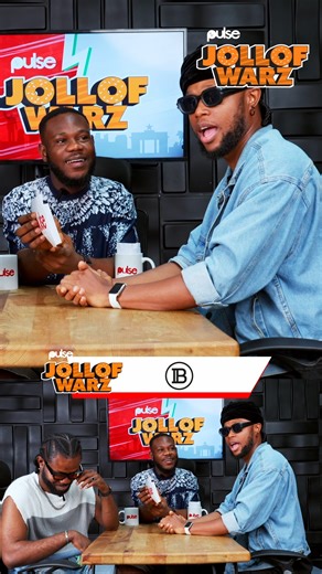 Watch Kojo Junior and Chiderah David struggle at guessing the logo in A Jollof Battle | Jollof Warz! 😂 Watch the full video on Pulse Ghana's YouTube https://youtu.be/4vZMdMm8kL8?si=igXTIRF84aBf46i3 #PulseJollofWaz | Pulse Ghana