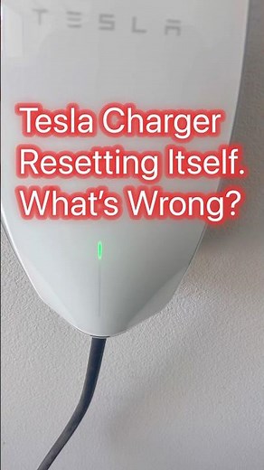 Tesla Wall Connector Failure – Needs Replacement