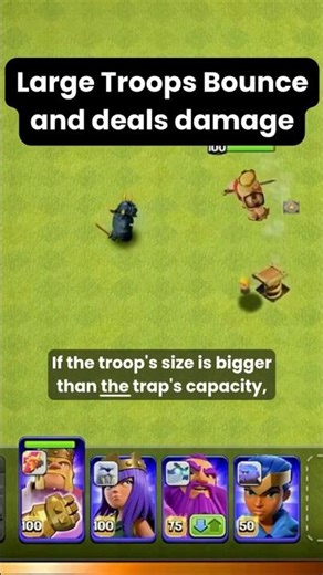 COC Oct Sneak Peek -1 | NEW Spring Trap REWORK Explained! #coc #clashofclans