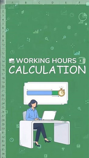 Calculate Employee Working Hours in Excel in Seconds! ⚡