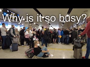 Sabiha Gökçen Airport on a chaotic travel day in January 2022