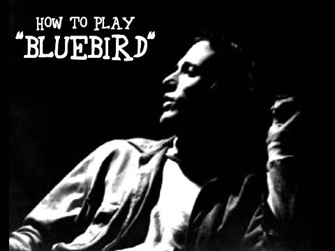 How To Play "BLUEBIRD" by Buffalo Springfield | Acoustic Guitar Tutorial on a Lyle-W460