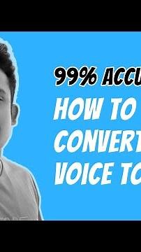 Google App To Convert Voice To Text | 99% Accurate Live Transcription