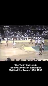 Noli Locsin was the number 1 overall pick in the 1994 PBA Rookie Draft. He posted impressive numbers in his first year as a pro for the Tondeña 65 Rum Masters, averaging 18.5 points and 8.78 rebounds. However, his team was eliminated in each of the three conferences that season, which led Locsin to suiting up in just 32 games. Locsin lost in the race for the Rookie of the Year to third overall pick Boybits Victoria who normed 9.93 points and 2.93 assists in 71 games for the Swift Mighty Meaty. L