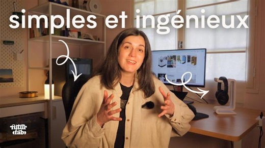 Les 5 PRODUITS de bureau RENTABLES à lancer avec ton imprimante 3D ! | Mathilde Berchon