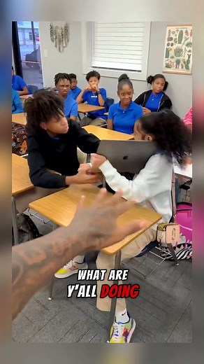 Teacher catch kid on laptop in class and throws it away #shorts | Funny Tv Mikes