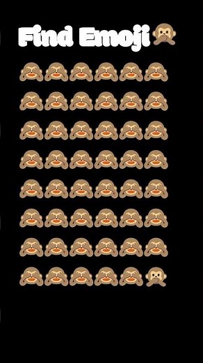 Find The Odd Emoji Challenge Part:34 #emojifun #emoji #emojiquiz