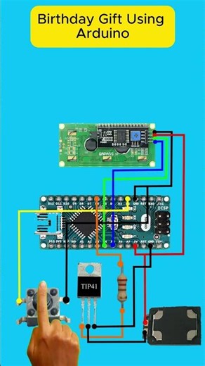How to Make a Birthday Gift Using Arduino #diy #howtomake #electronics