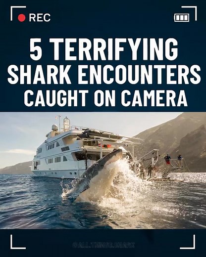 114K views · 737 reactions | 5 Terrifying Shark Encounters, Caught on Camera! 麗   #shark #sharkencounter #terryfying #scary #nature #surprised #sharktok | Valkyrae | Facebook