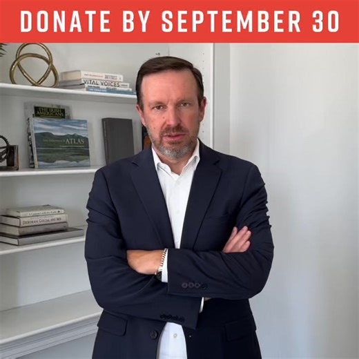 Please watch this video from Senator Chris Murphy, then consider supporting the American Mobilization Project by Sep. 30th: | Chris Murphy